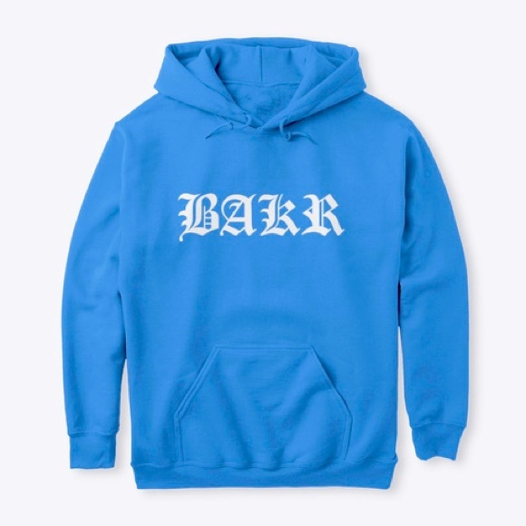 Blue BAKAR logo sweatshirt - Picture 1 of 2